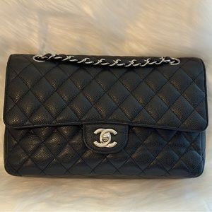 🔥SOLD🔥 Chanel Caviar Double Flap Bag Medium